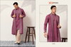 Ethnic Drape by Shubhvastra Viscose Silk Mens Kurta With Dupatta Wholesalers In Surat
